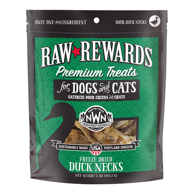 Northwest Naturals Dogs and Cats Freeze Dried Duck Neck Treats 6ct 1.25lb {L-x}