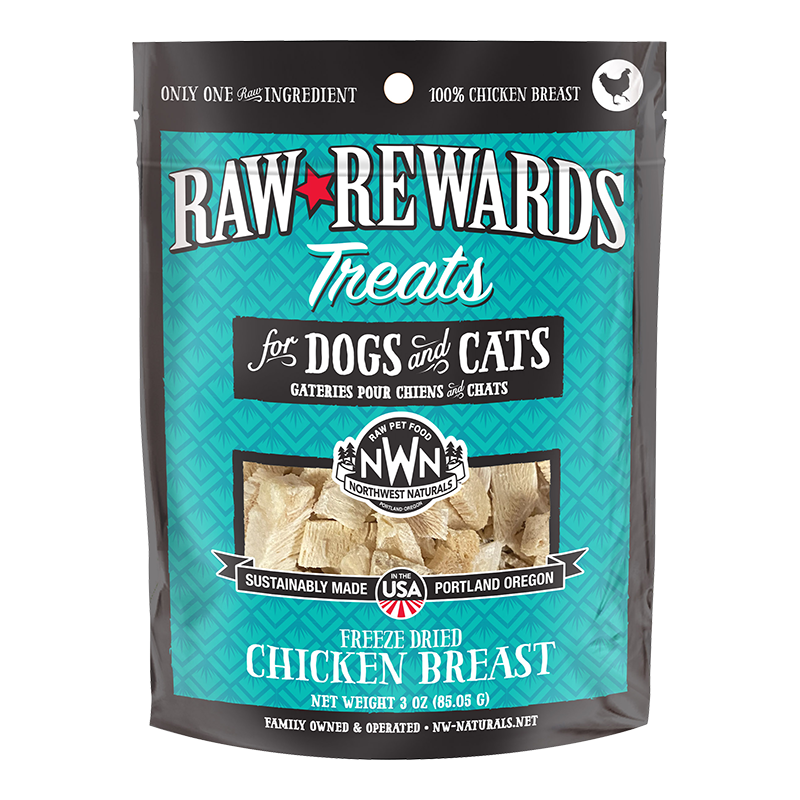 Northwest Naturals Dogs and Cats Freeze Dried Treat Chicken 3oz{L+x}