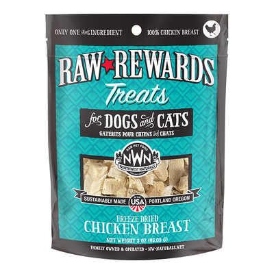 Northwest Naturals Dogs and Cats Freeze Dried Treat Chicken 3oz{L+x}