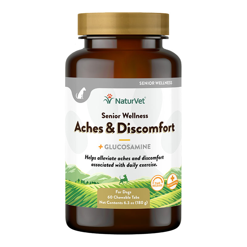 Naturvet Dog Senior Aches & Discomfort Tablet 60 Count