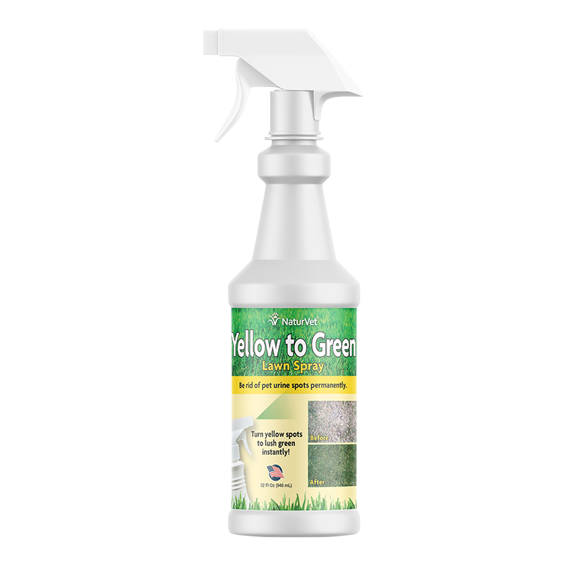 NaturVet GrassSaver Yellow-To-Green Lawn Spray 32 Fl. oz