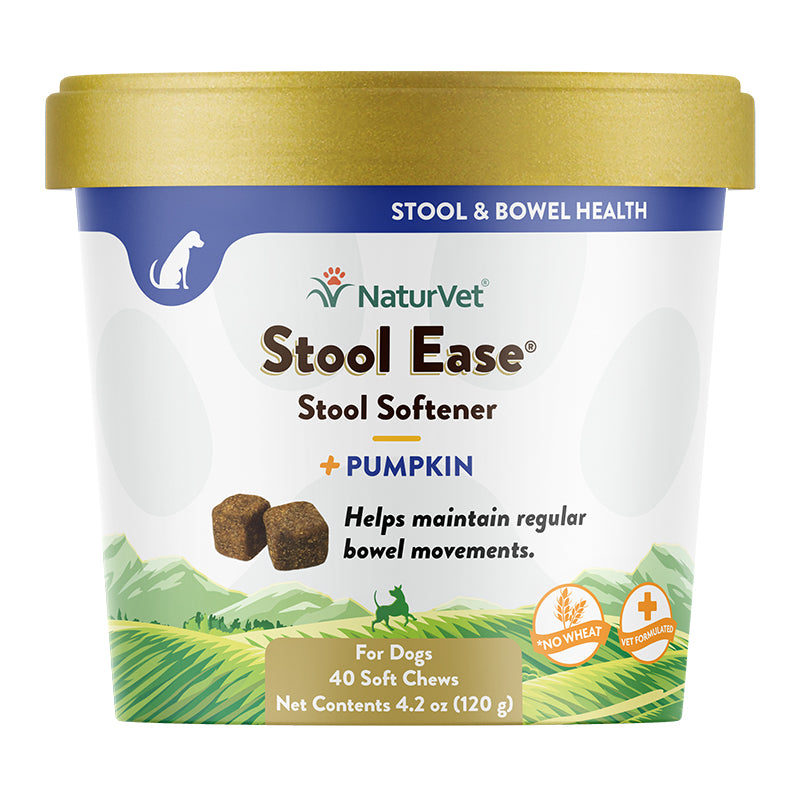 Naturvet Dog Stool Ease Chew 40 Count