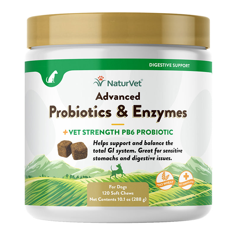 Naturvet Dog Advanced Probiotics Chew 120ct