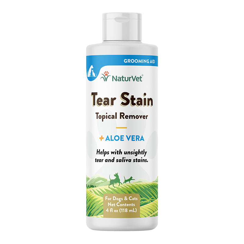 NaturVet Dog Tear Stain Remover Topical 4 oz