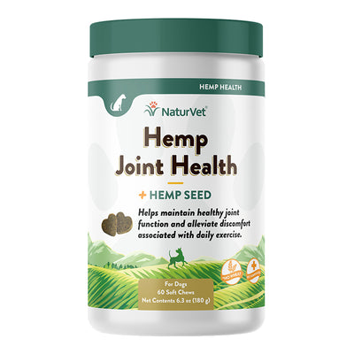 Naturvet Dog Joint Health Hemp Chew 60 Count