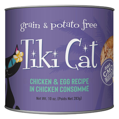 Tiki Cat Luau Grain Free Koolina Chicken & Egg 8- 4 / 10 oz {L+}