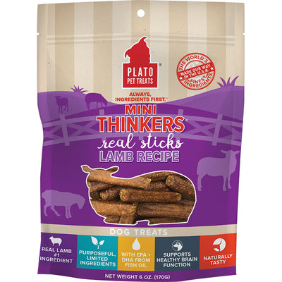 Plato Mini Thinkers Lamb Sticks 6 oz