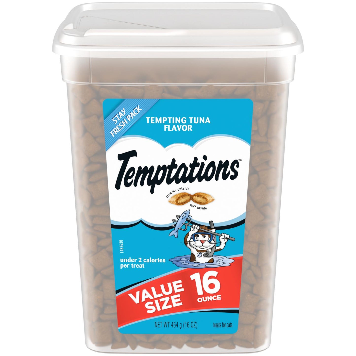 Whiskas Temptations Tempting Tuna Cat Treats 16Z {L-1} 798113