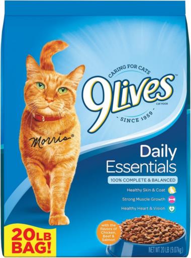 9 Lives Dry Daily Essentials 20 lb