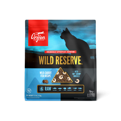 Orijen Wild Reserve Dry Cat Food Wild-Caught Fish Recipe 3.5 lb 064992726362