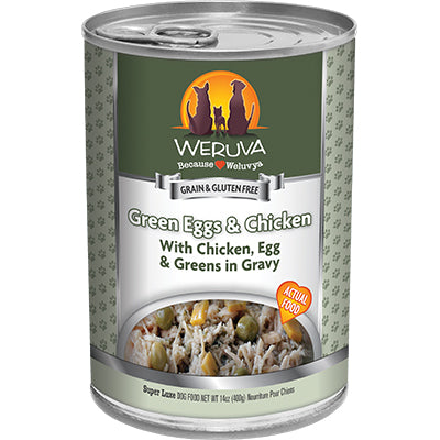 Weruva Dog Green Eggs & Chicken 14oz / 12pk {L-x}