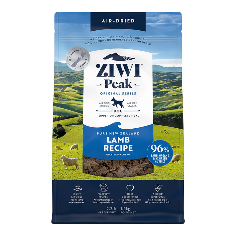 Ziwi Dog Air Dried Lamb 2.2lb. {L-x}