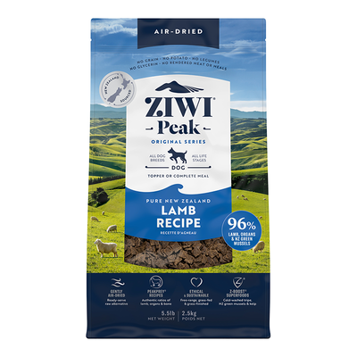 Ziwi Dog air Dried Lamb 5.5lb. {L-x}