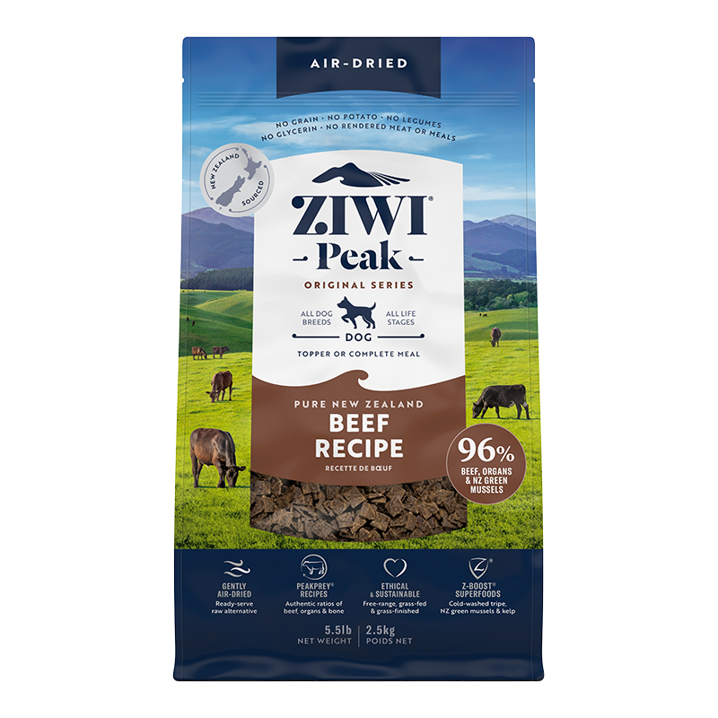 Ziwipeak Beef Dog Cuisine 5.5lb. {L-x}