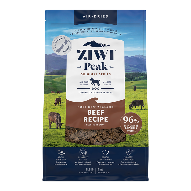 Ziwipeak Dog Air Dried Beef  8.8lb{L-x}