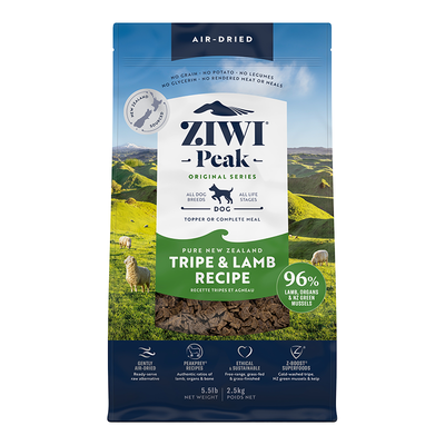 Ziwipeak Dog Tripe & lamb 5.5lb{L-x}