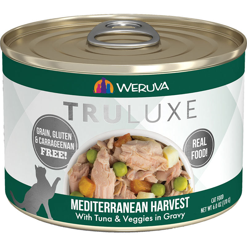 Weruva Truluxe Cat Mediterranean Harvest W Vegetable 6oz/24 ct L-x} 784111