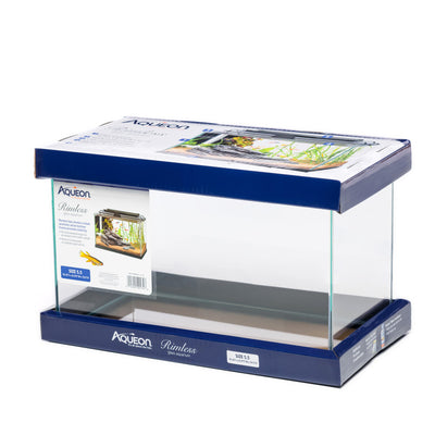Aqueon Rimless Rectangle Aquarium 5.5