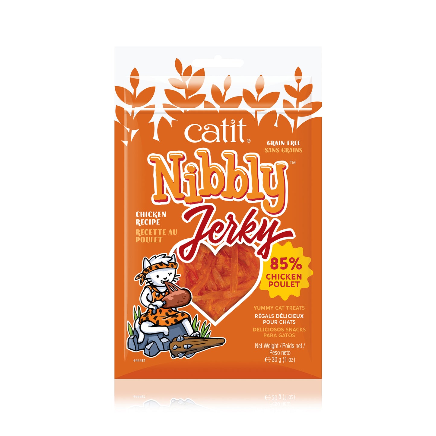 Catit Nibbly Jerky, Chicken, 1.06 oz