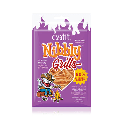 Catit Nibbly Grills, Chicken & Scallop Flavor, 1.06 oz