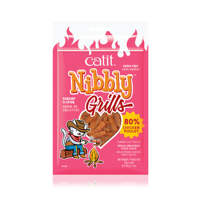 Catit Nibbly Grills, Chicken & Shrimp Flavor, 1.06 oz