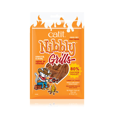 Catit Nibbly Grills, Chicken & Lobster Flavor, 1.06 oz