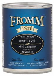 Fromm Whitefish Lentil Pate 12.2oz/12 case