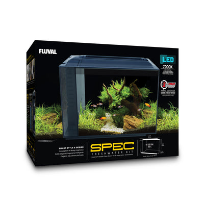 Fluval Spec Aquarium Kit – Black -16 gal. - 10525