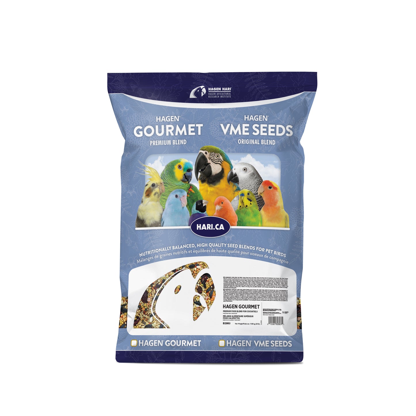 Hagen Gourmet Premium Seed Mix for Cockatiel 20LB - B2803