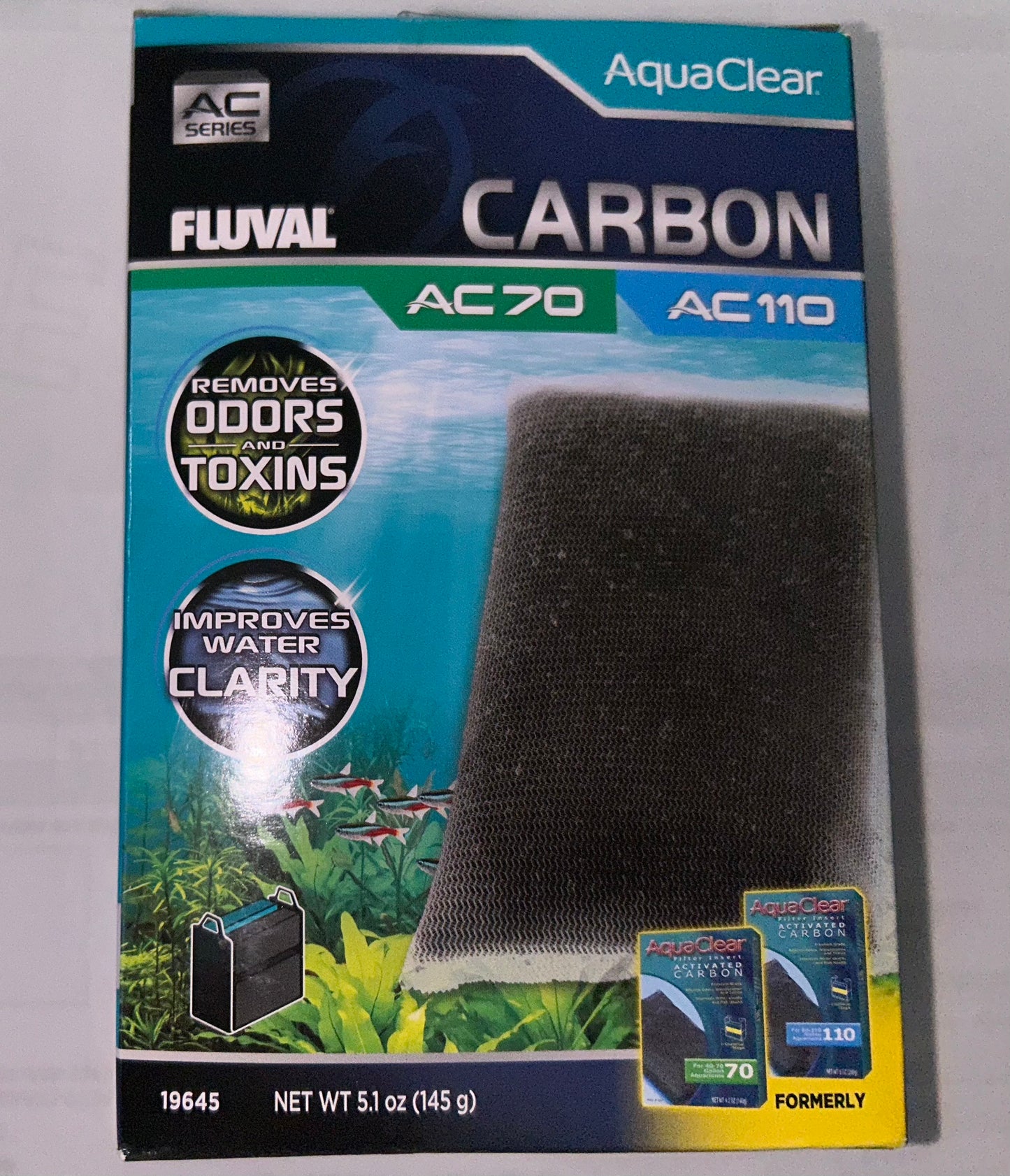 Aqua Clear 70/110 Activated Carbon Insert A617{L+7}