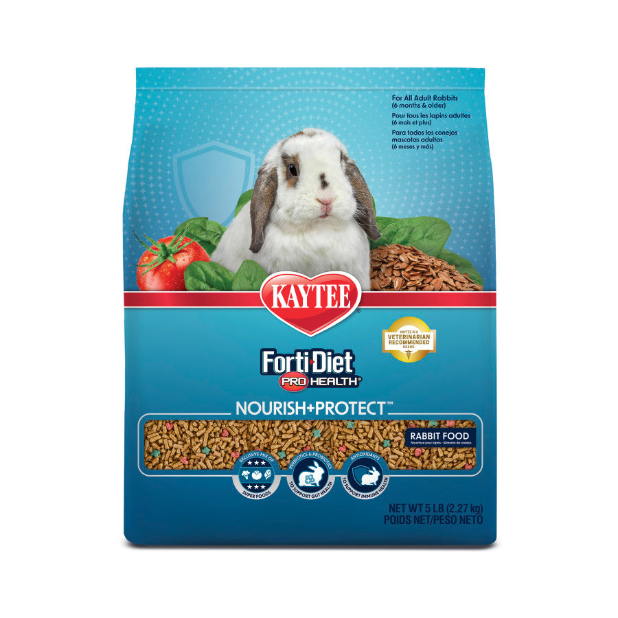 Kaytee Forti-Diet Pro Health Adult Rabbit Food 5lb