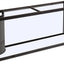 Marineland Corner-Flo Rectangular Aquarium Black, Clear 120 gal 48x24x24 in