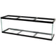 Marineland Standard Rectangular Aquarium Tank Clear, Black 150 gal 72x18x27 in
