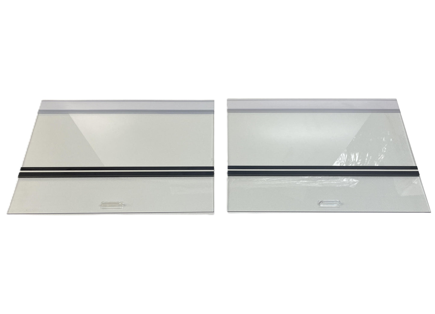 Marineland Rectangular Glass Canopy 53 and 65gal Clear Black 36in X 18in