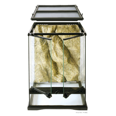 Exo Terra Mini Tall Terrarium - 12" x 12" x 18" - Pt2602 SD-3