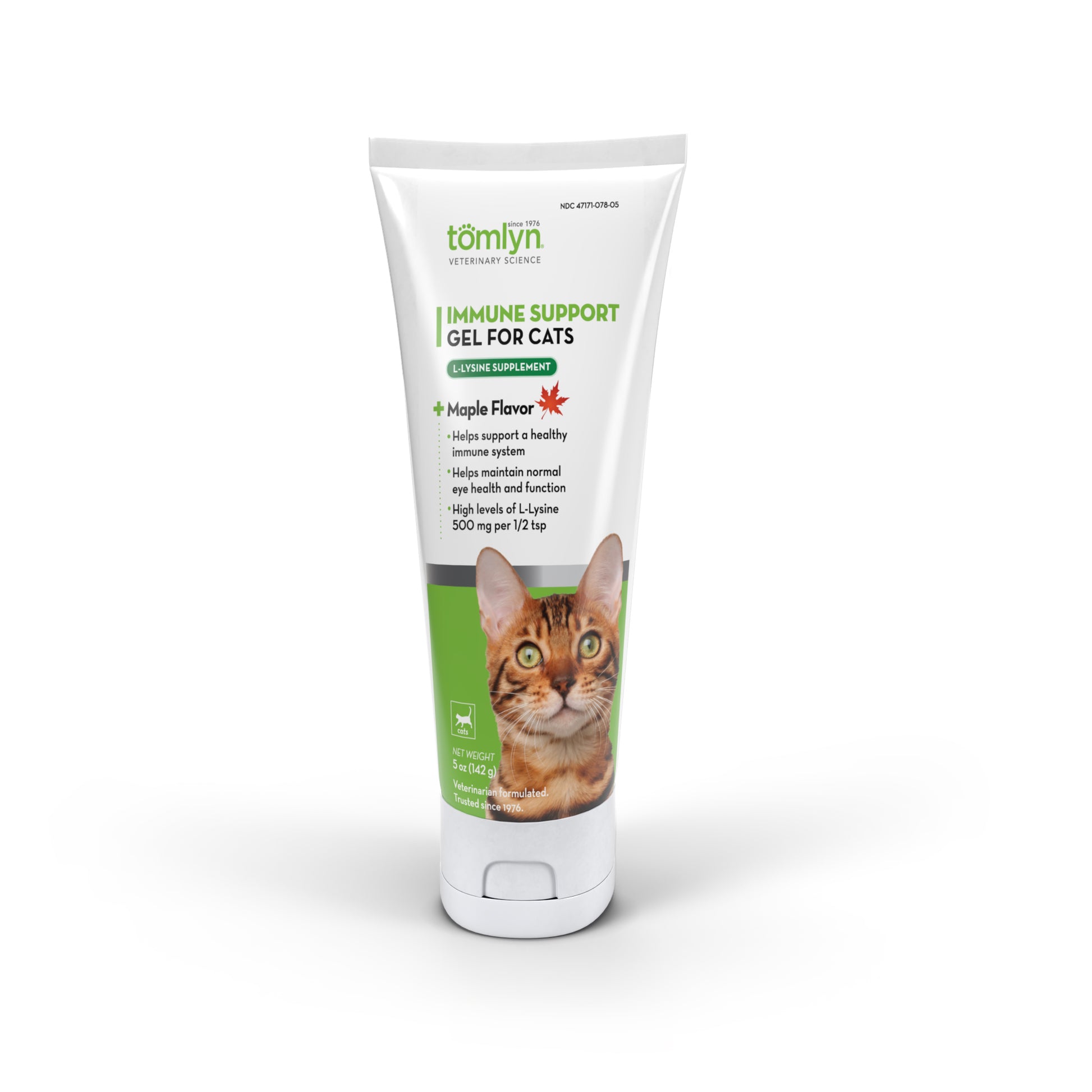 Vetoquinol Tomlyn Suplement L-lysine Cat Gel 5oz