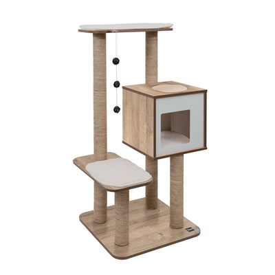 Hagen Vesper Cat Furniture High Base Oak 52063