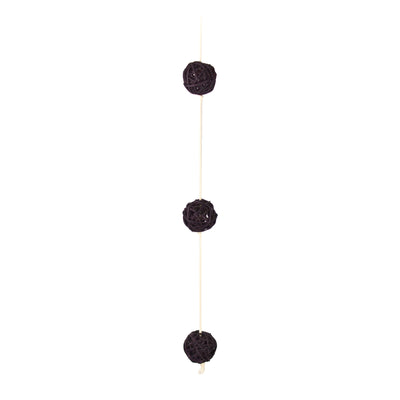 Hagen Vesper V-ball 1.6 In, 3 Pk With String, Brown 52185