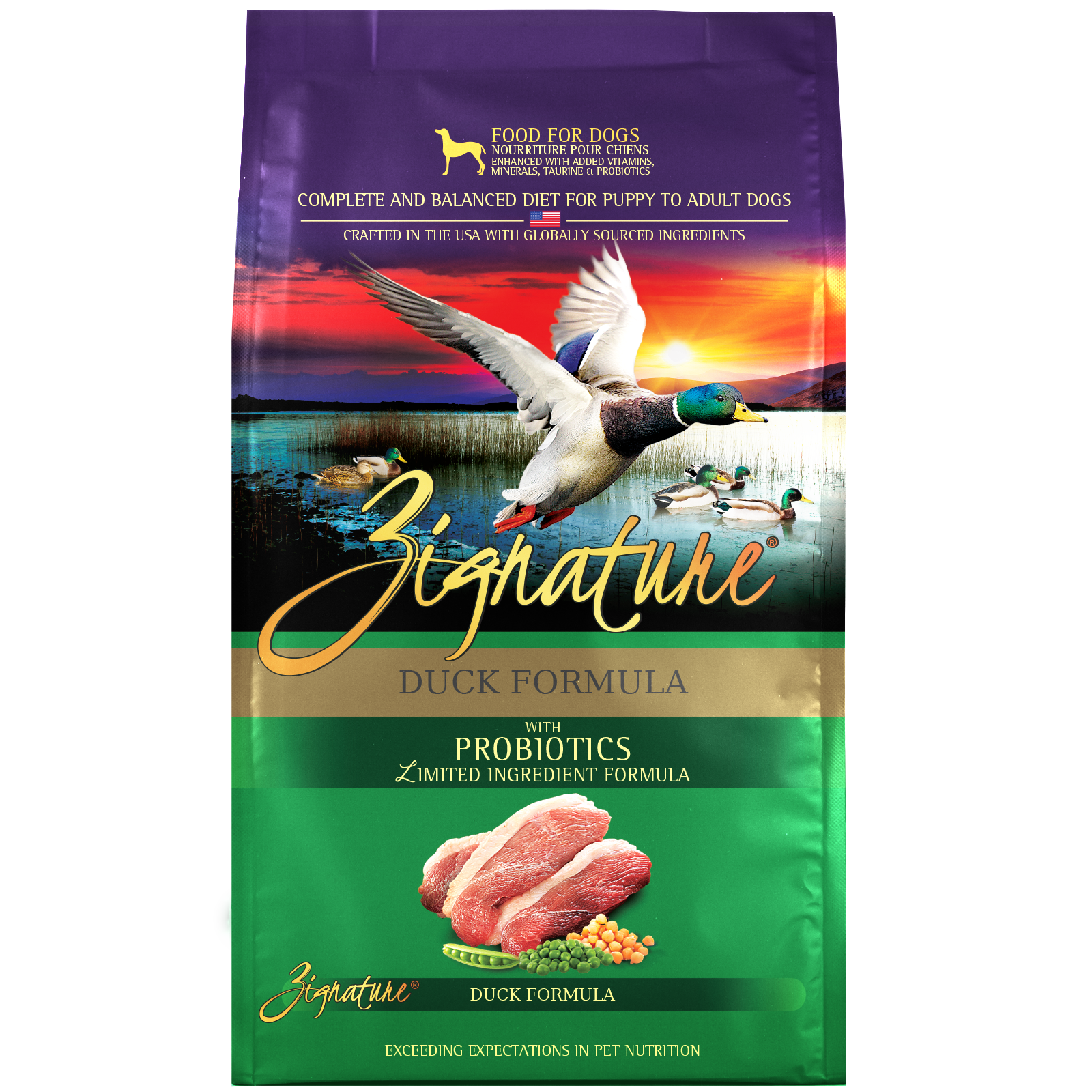 Zignature Duck Formula Dog Food 4 lb