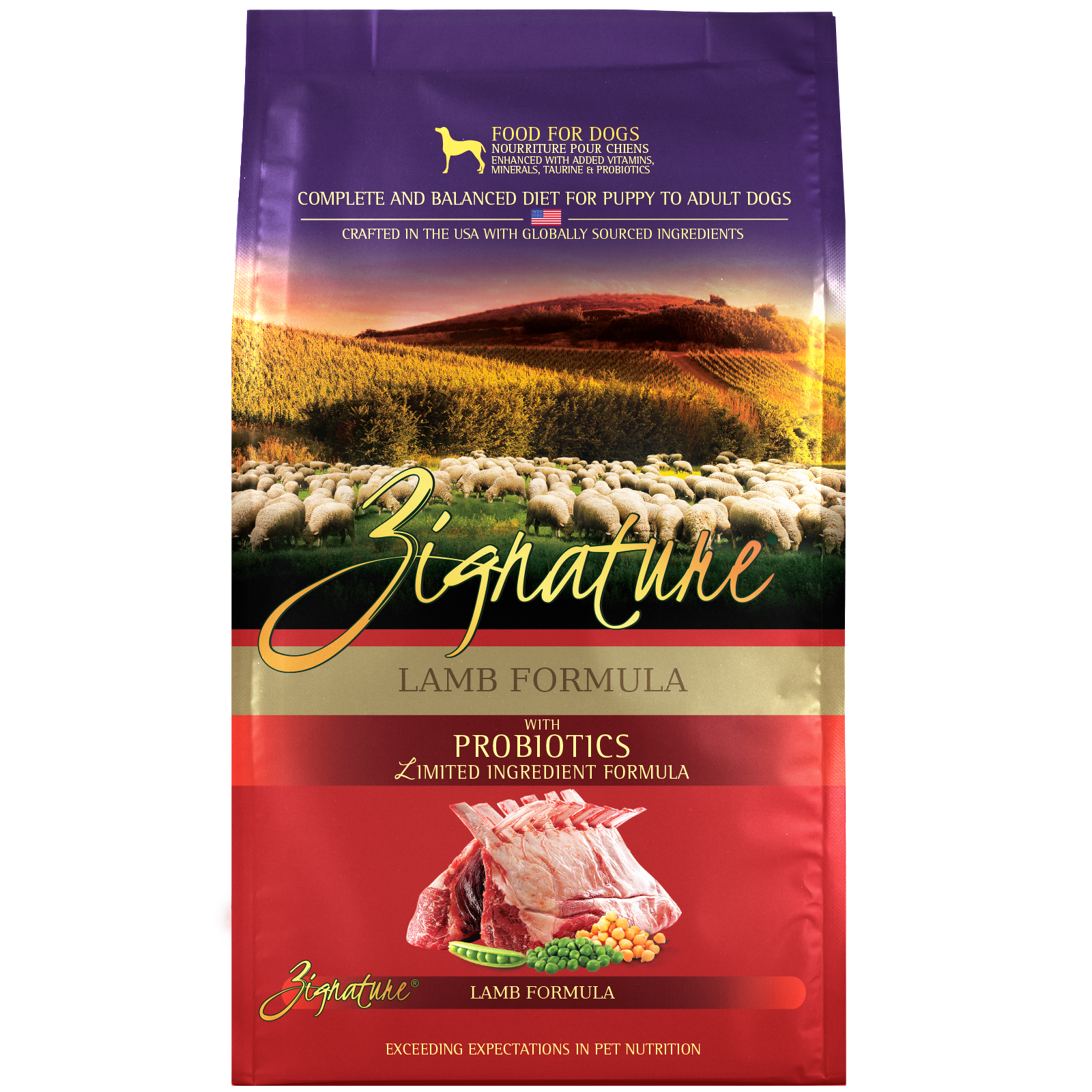 Zignature Lamb Formula Dog Food 4 lb