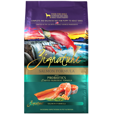 Zignature Salmon Formula Dog Food 4 lb