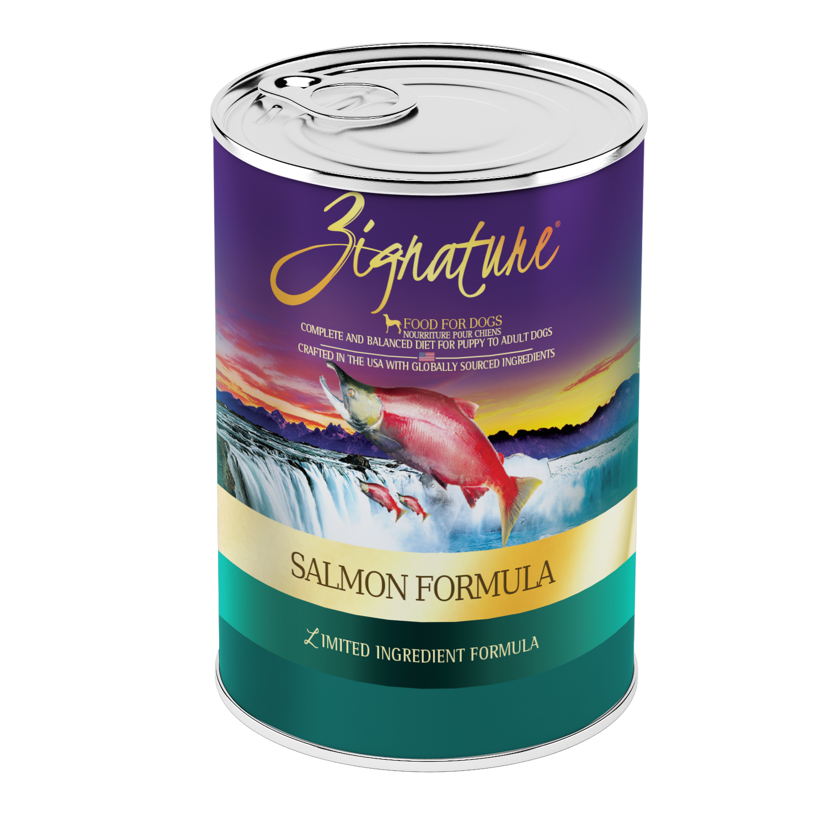 Zignature Salmon Formula Dog Food 12/13 oz