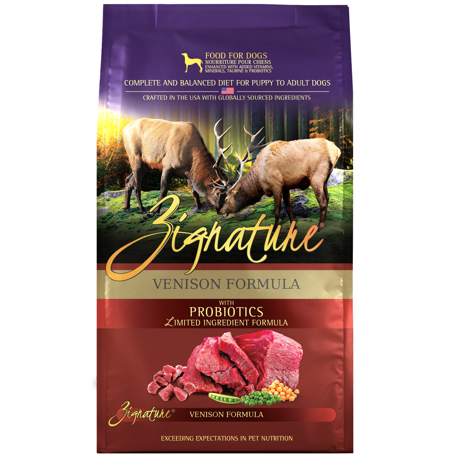 Zignature Venison Formula Dog Food 4 lb
