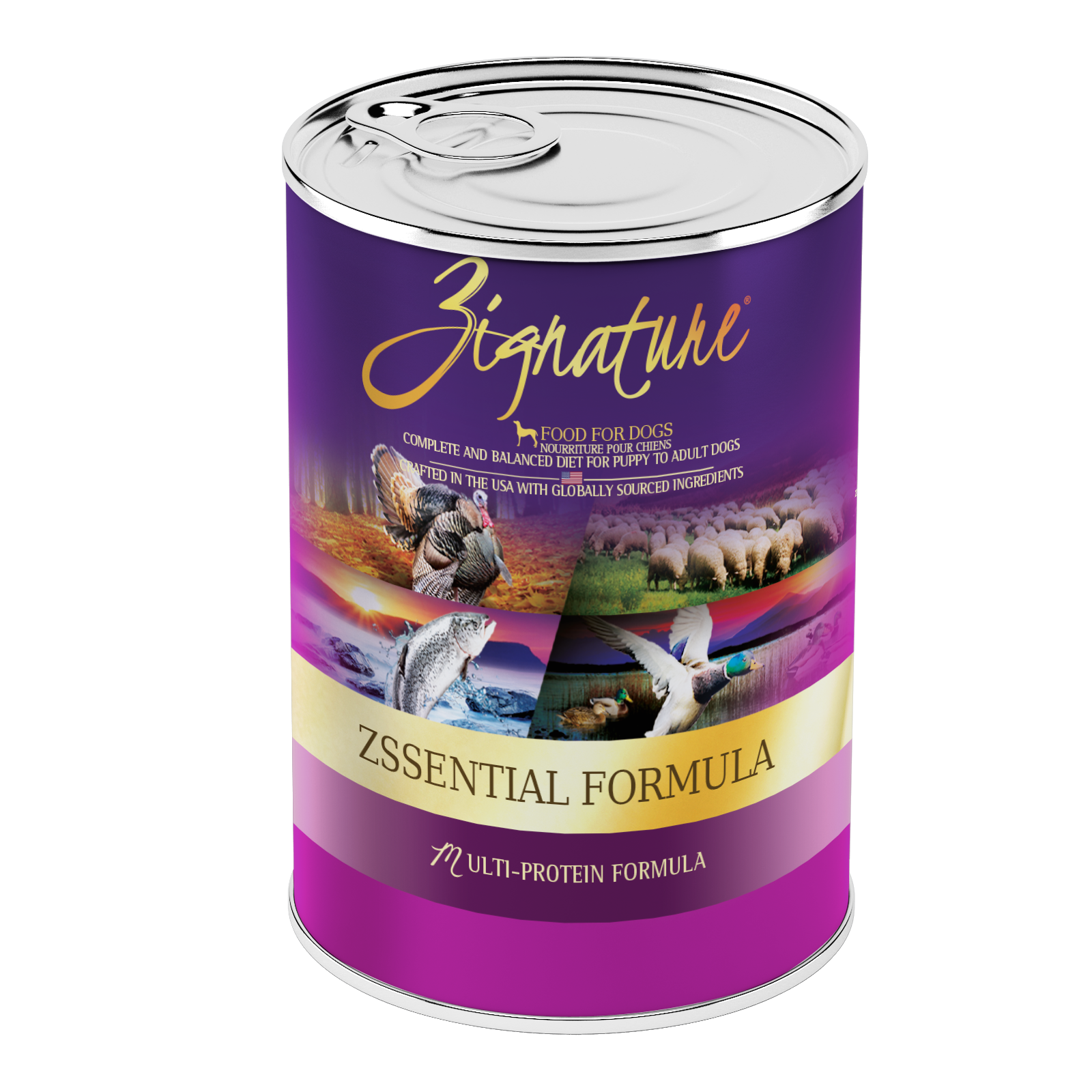 Zignature Zssential Formula Dog Food 12/13 oz