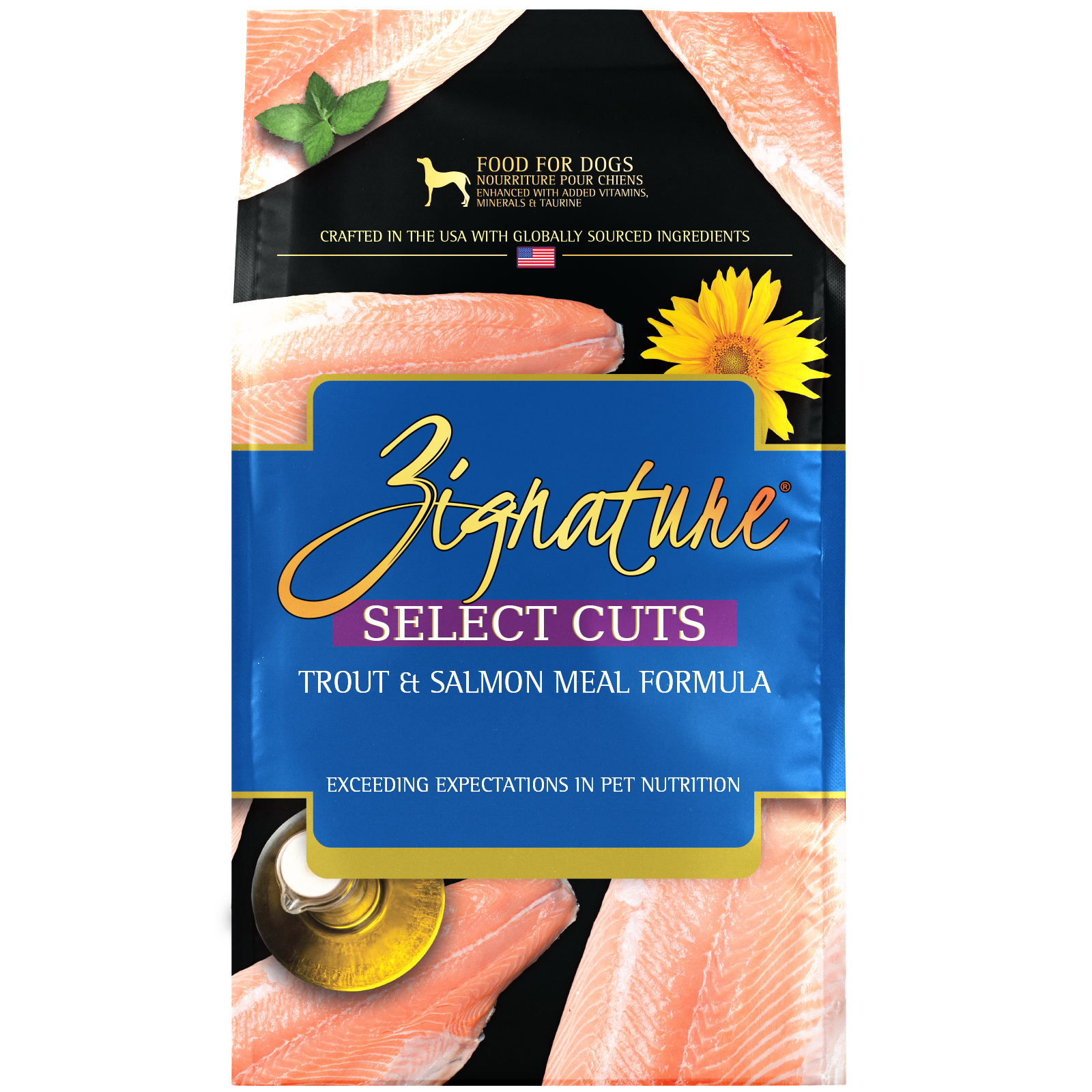 Zignature Select Cuts Trout & Salmon Formula 4 lb