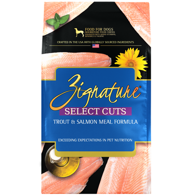 Zignature Select Cuts Trout & Salmon Formula 4 lb