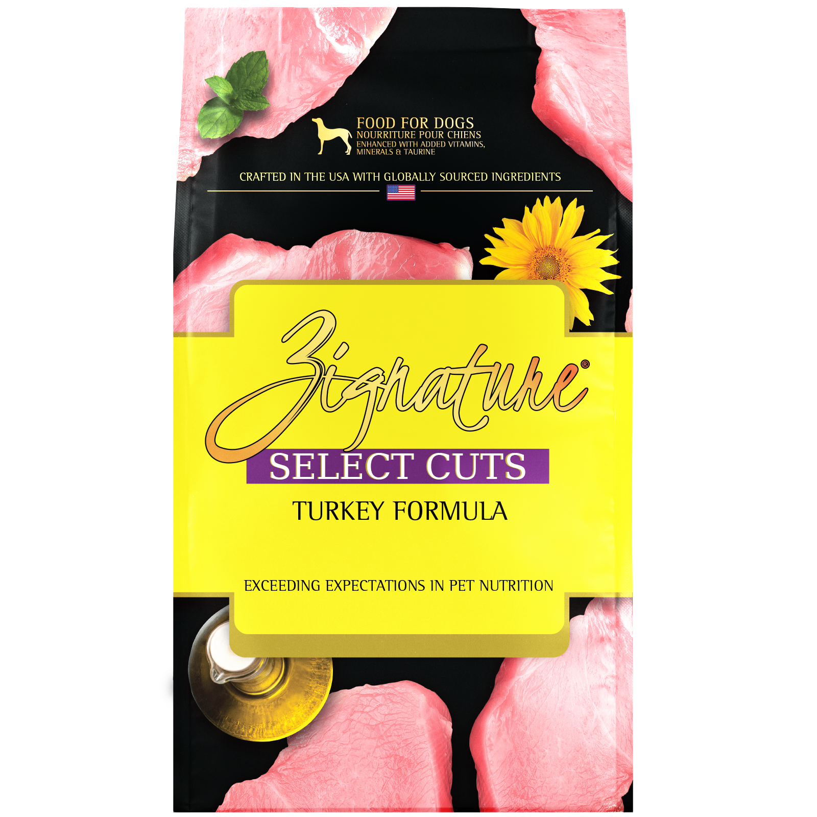 Zignature Select Cuts Turkey Formula 4 lb