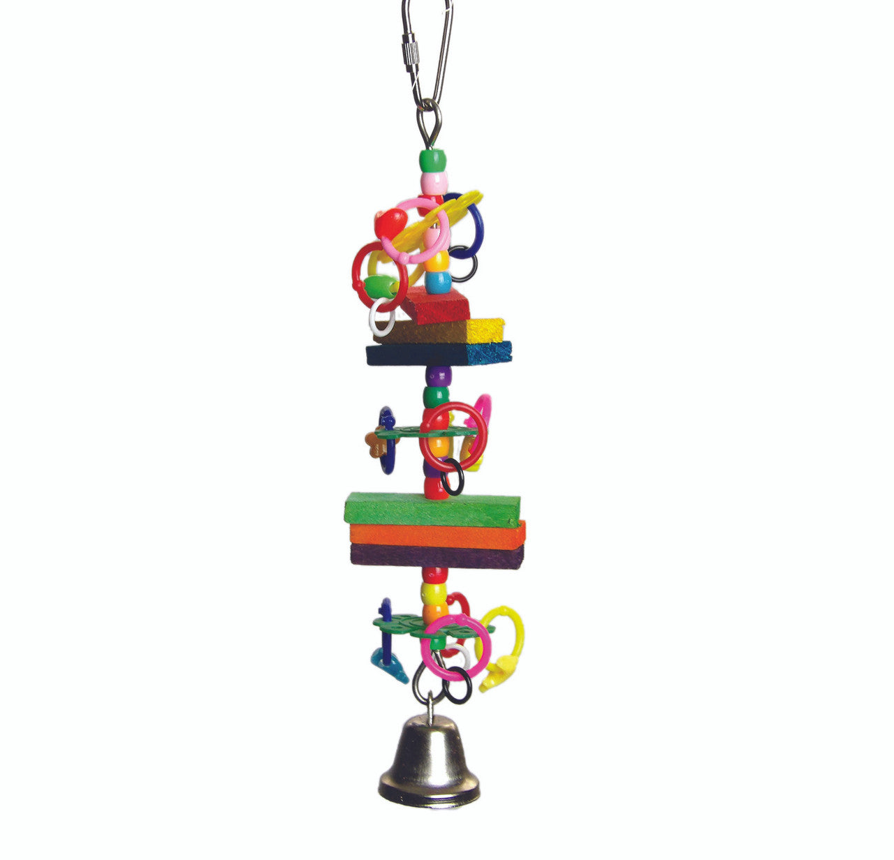 A & E Cages Beads and Blocks Bird Toy