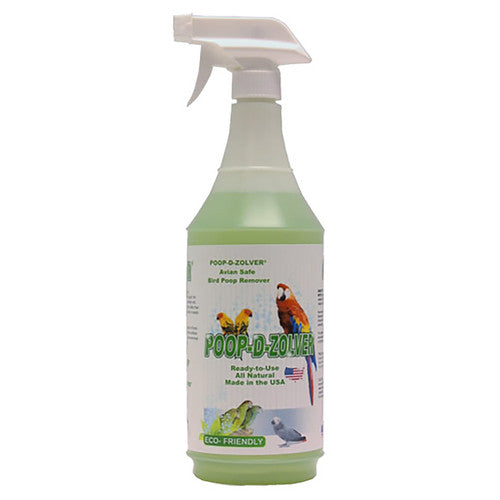 A & E Cages Bird Cage Poop - D - Zolver Lime Coconut Scented 32oz