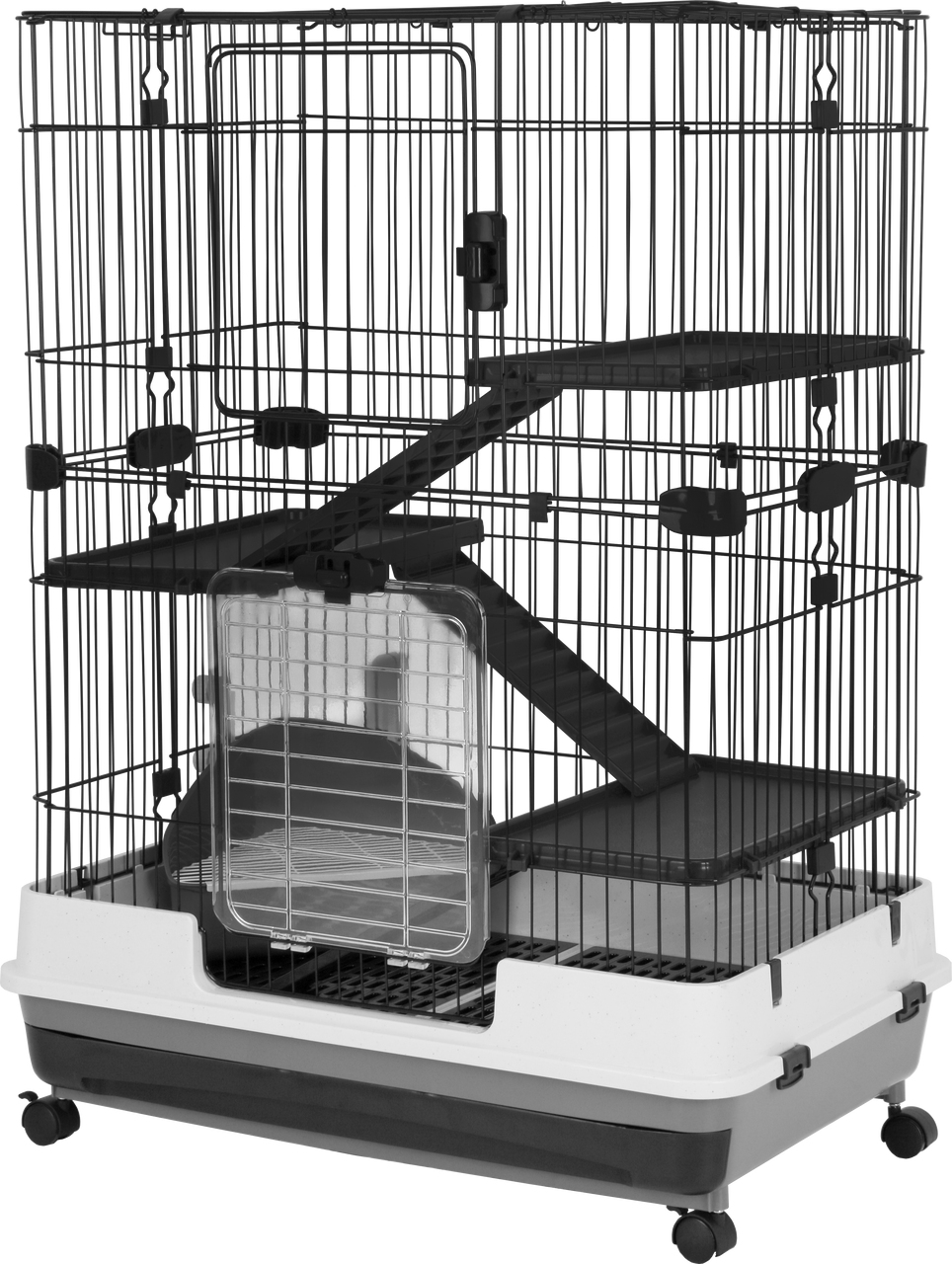 A & E Cages Deluxe Small Animal Cage 4-Level 32 in X 21 in X 41 in ...